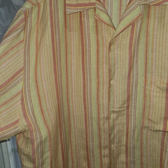 Striped Button-Up Shirt - Picture 6 of 9